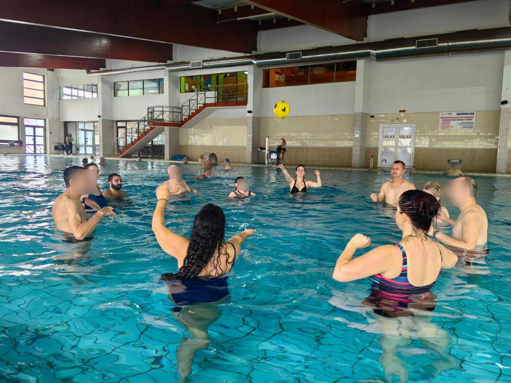 Kupanje u Top-termama Topusko