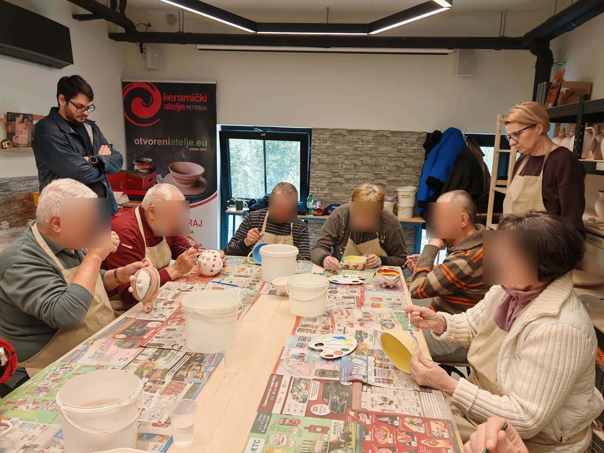 Radionica bojanja keramičkih zdjelica